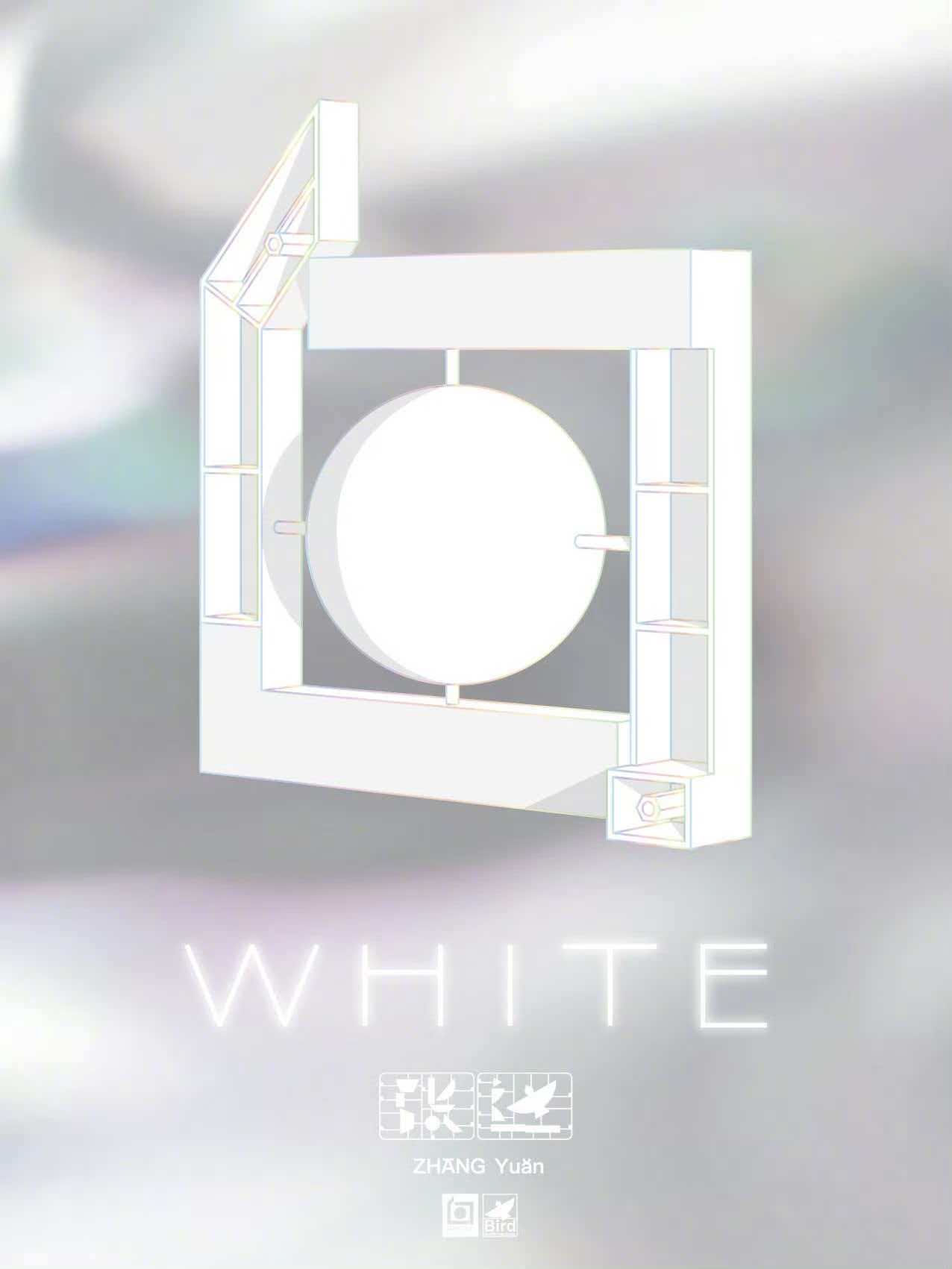 WHITE巡演海报